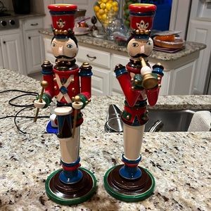 Soldier Candle Holders